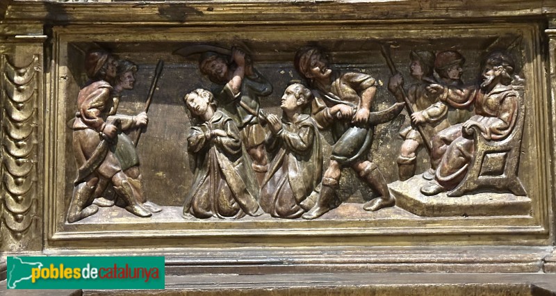 Sant Andreu de Llavaneres - Església de Sant Andreu. Retaule de Sant Antoni de Pàdua