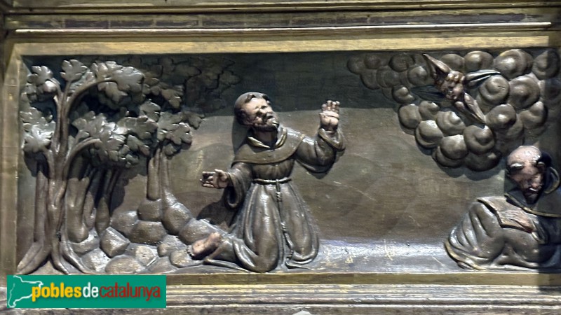 Sant Andreu de Llavaneres - Església de Sant Andreu. Retaule de Sant Antoni de Pàdua