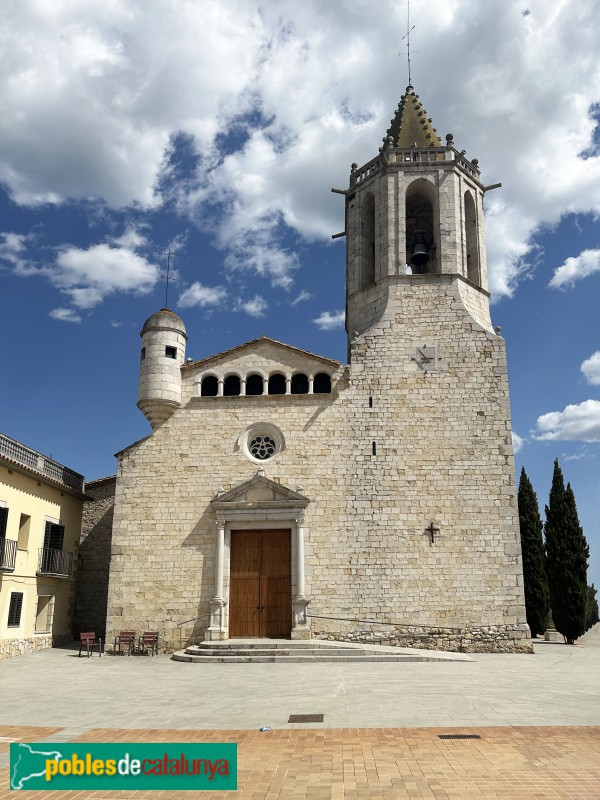 Fornells de la Selva - Església de Sant Cugat