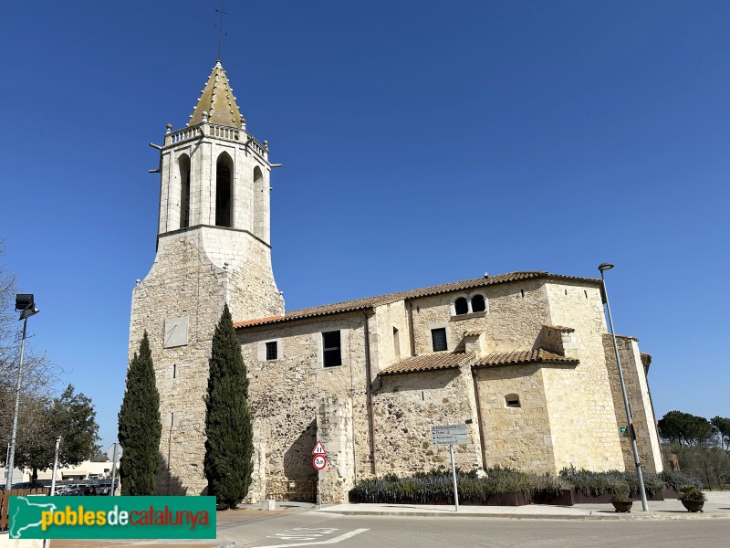 Fornells de la Selva - Església de Sant Cugat