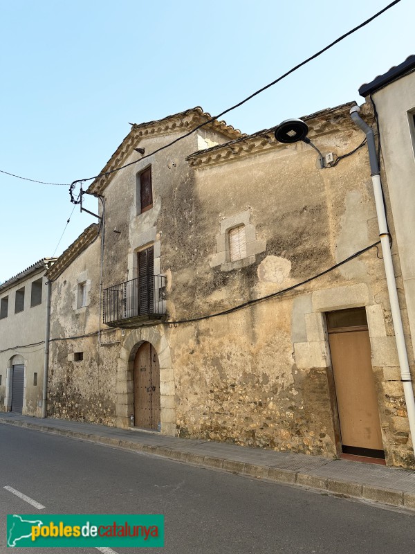 Fornells de la Selva - Carrer de Sant Cugat. Ca l'Eloi