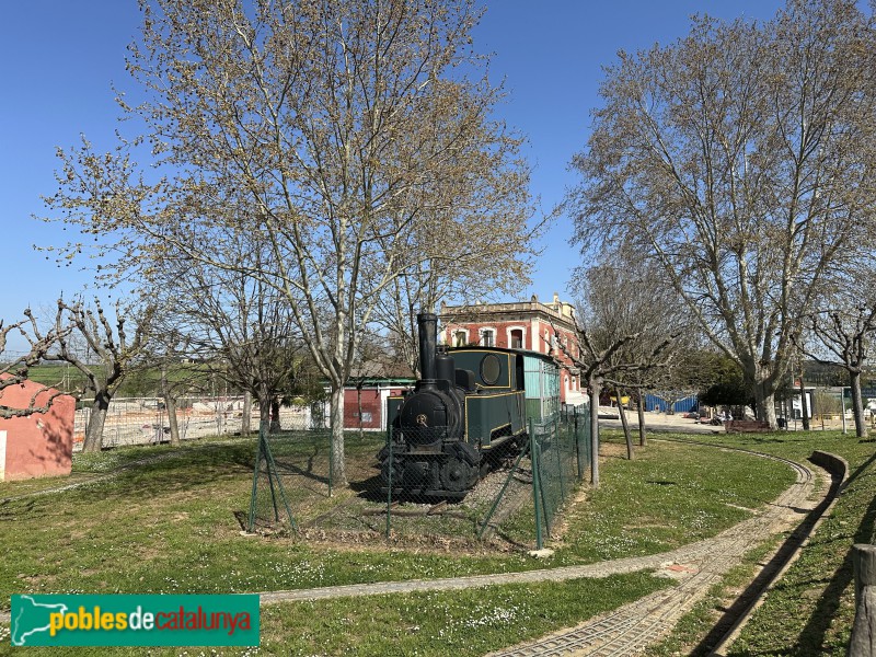 Fornells de la Selva - Estació (Foto: Albert Esteves, 2025) Fornells de la Selva - Estació