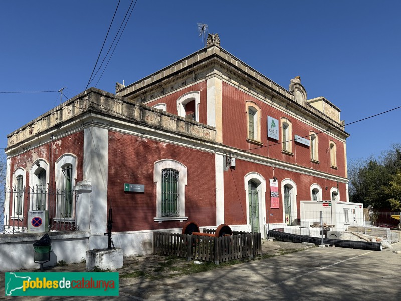 Fornells de la Selva - Estació (Foto: Albert Esteves, 2025) Fornells de la Selva - Estació