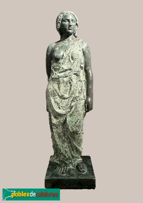 Museu-arxiu de Llavaneres - Joan Borrell - Anna Maria. Guix patinat (1943)
