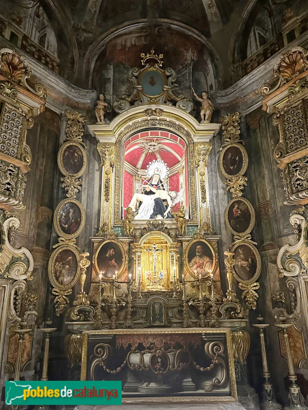 Mataró - Basílica de Santa Maria. Capella dels Dolors