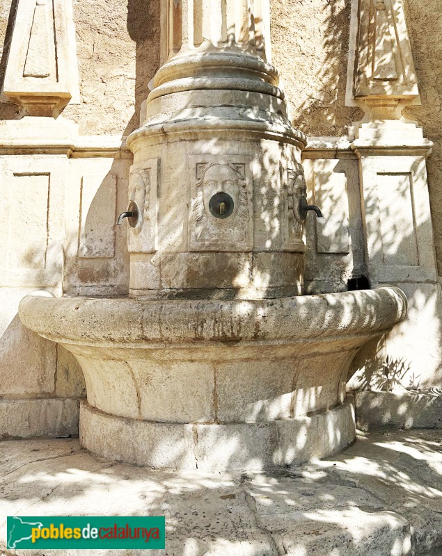 Mont-roig del Camp - Font del portal d'Avall