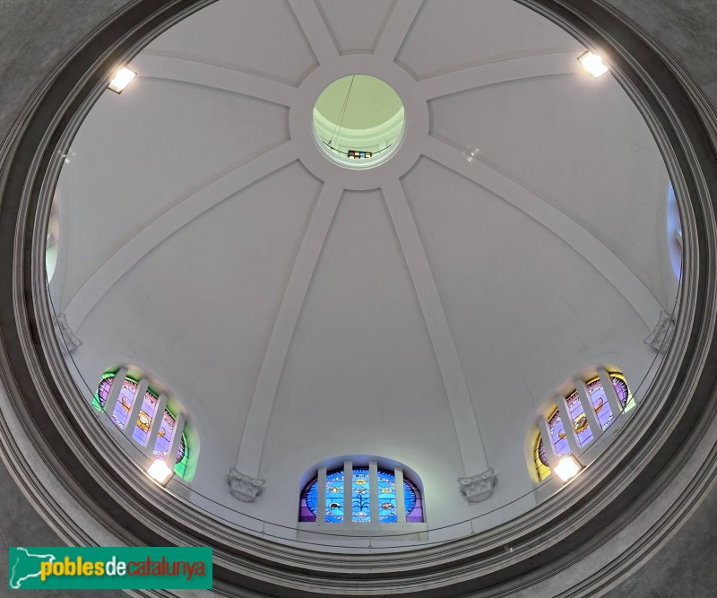 Mont-roig del Camp - Església Nova de Sant Miquel. Cúpula