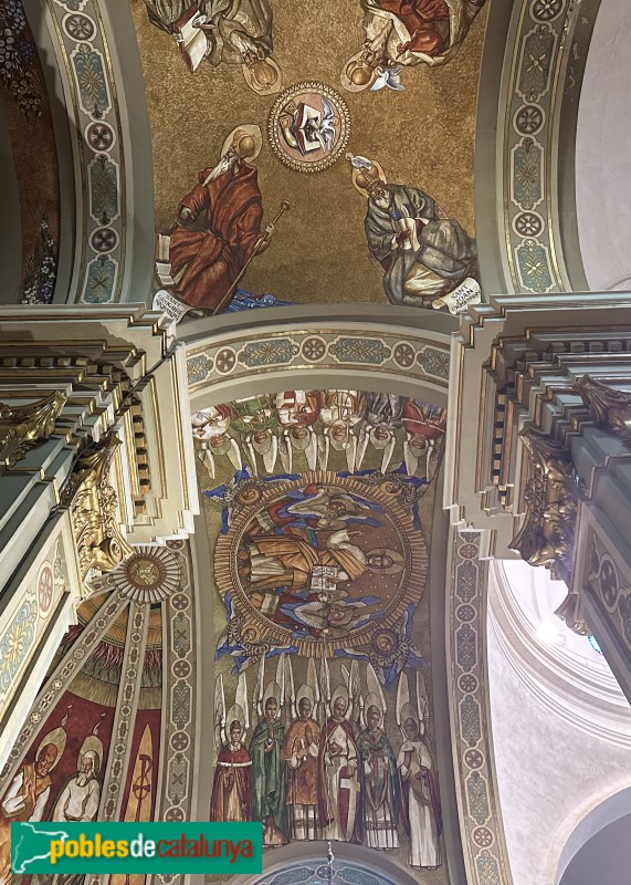 Mont-roig del Camp - Església Nova de Sant Miquel. Pintures murals