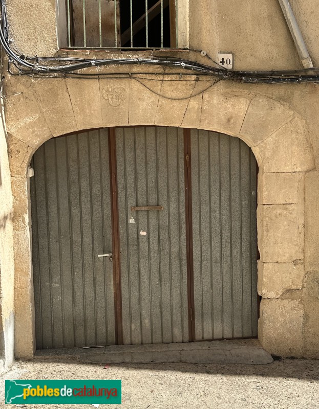 Mont-roig del Camp - Portal 1769 (Foto: Albert Esteves, 2025) Mont-roig del Camp - Portal 1769