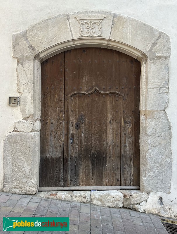 Mont-roig del Camp - Portal 1788 (Foto: Albert Esteves, 2025) Mont-roig del Camp - Portal 1788