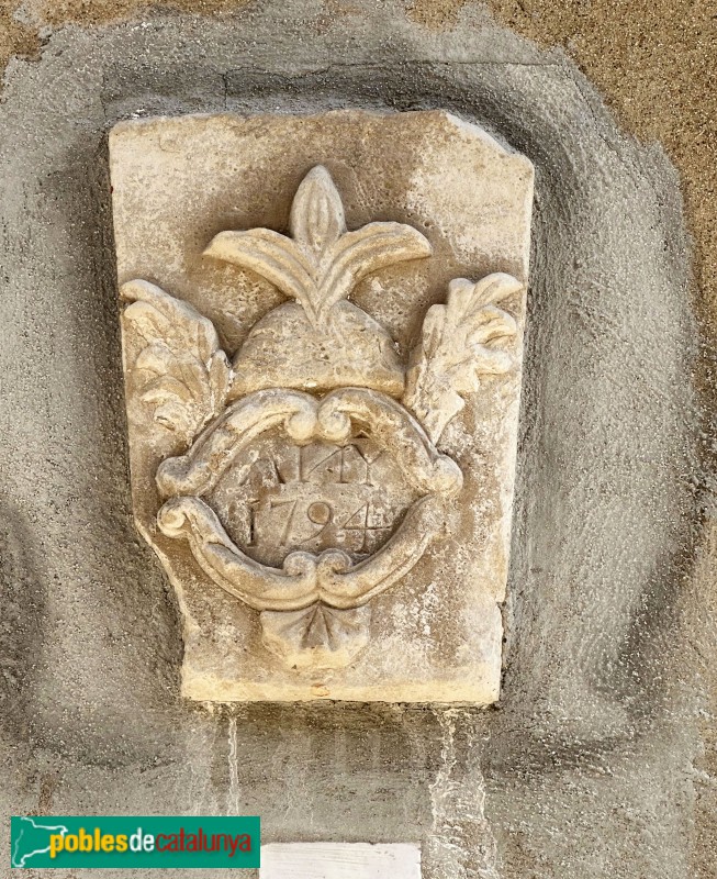 Mont-roig del Camp - Portal 1794 (Foto: Albert Esteves, 2025) Mont-roig del Camp - Portal 1794