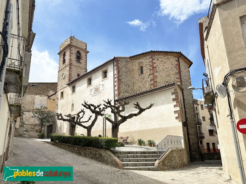 Vilanova d'Escornalbou - Església de Sant Joan Baptista (Foto: Albert Esteves, 2025) Vilanova d'Escornalbou - Església de Sant Joan Baptista