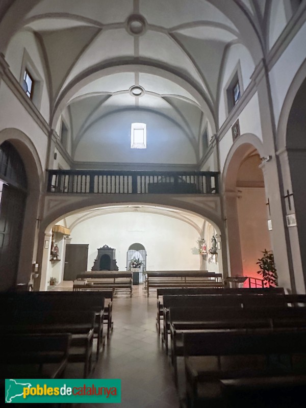 Vilanova d'Escornalbou - Església de Sant Joan Baptista (Foto: Albert Esteves, 2025) Vilanova d'Escornalbou - Església de Sant Joan Baptista