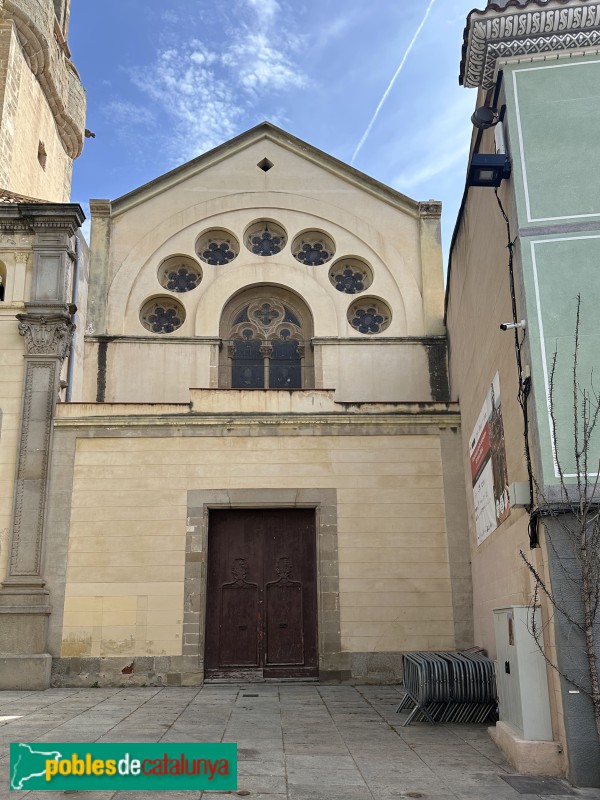 Mataró - Basílica de Santa Maria. Capella del Santíssim (Foto: Albert Esteves, 2025) Mataró - Basílica de Santa Maria. Capella del Santíssim