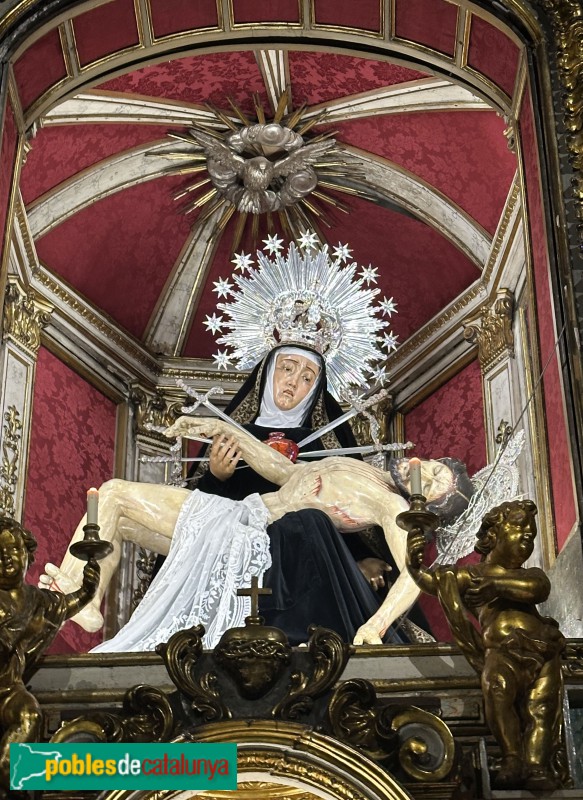 Mataró - Basílica de Santa Maria. Capella dels Dolors