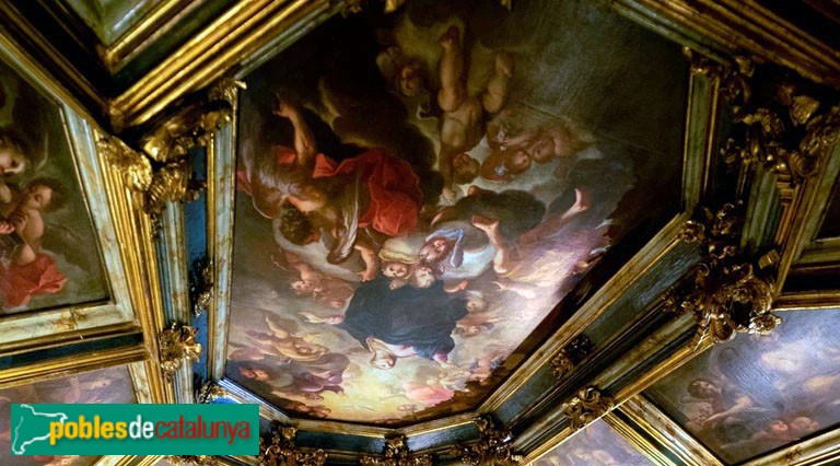 Mataró - Basílica de Santa Maria. Sala de Juntes de la capella dels Dolors