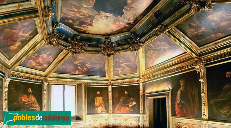 Mataró - Basílica de Santa Maria. Sala de Juntes de la capella dels Dolors