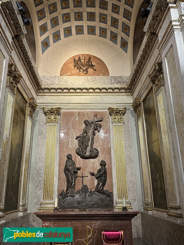 Mataró - Basílica de Santa Maria. Capella de les Santes
