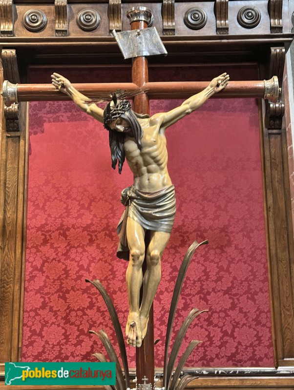 Mataró - Basílica de Santa Maria. Sant Crist de la Puríssima Sang