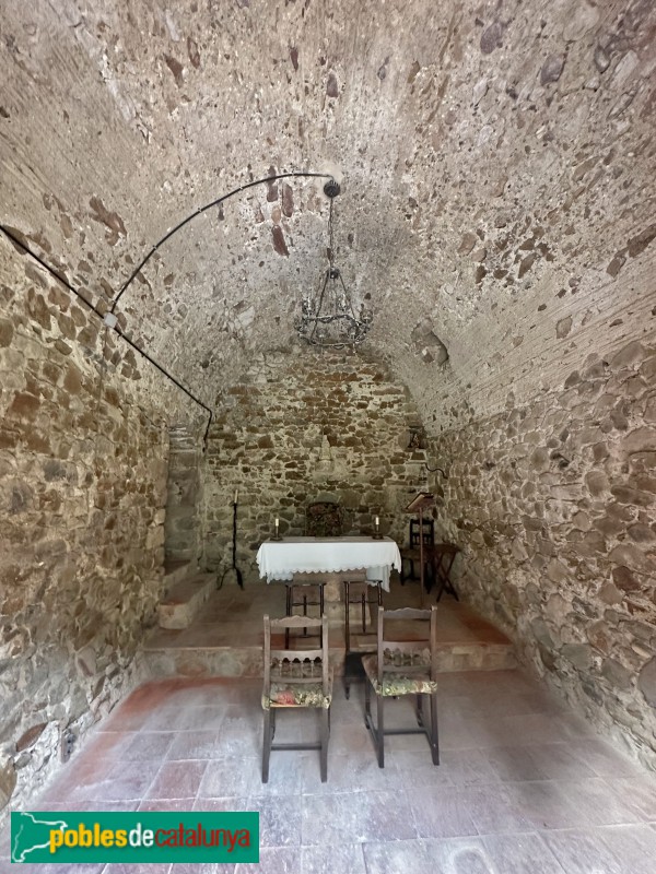 Vilanova d'Escornalbou - Mas d'en Munter. Capella (Foto: Albert Esteves, 2025) Vilanova d'Escornalbou - Mas d'en Munter. Capella