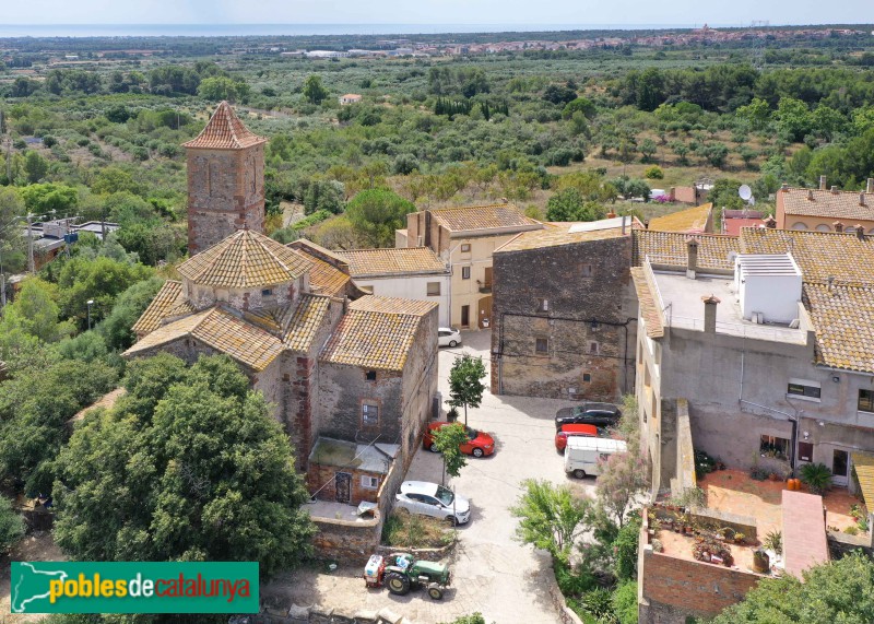Vilanova d'Escornalbou - L'Arbocet. Església de Sant Joan (Foto: Francesc Vidal-Barraquer, 2020) Vilanova d'Escornalbou - L'Arbocet. Església de Sant Joan