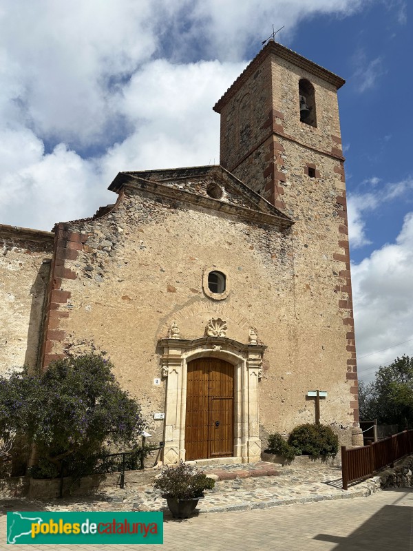 Vilanova d'Escornalbou - Església de Sant Joan (l'Arbocet)