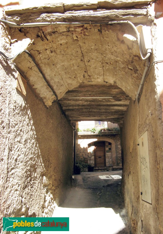 Vilanova de Prades - Volta del carrer Portell