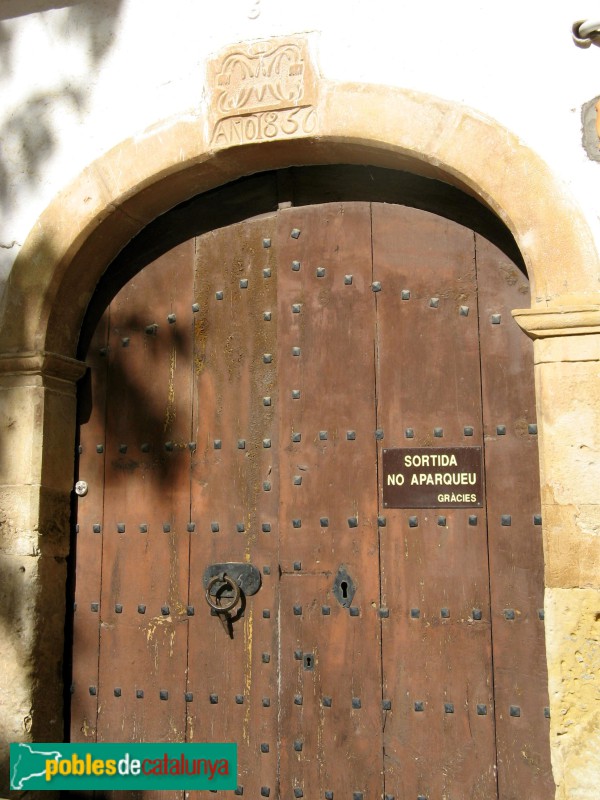 Vilanova de Prades - Portal 1850