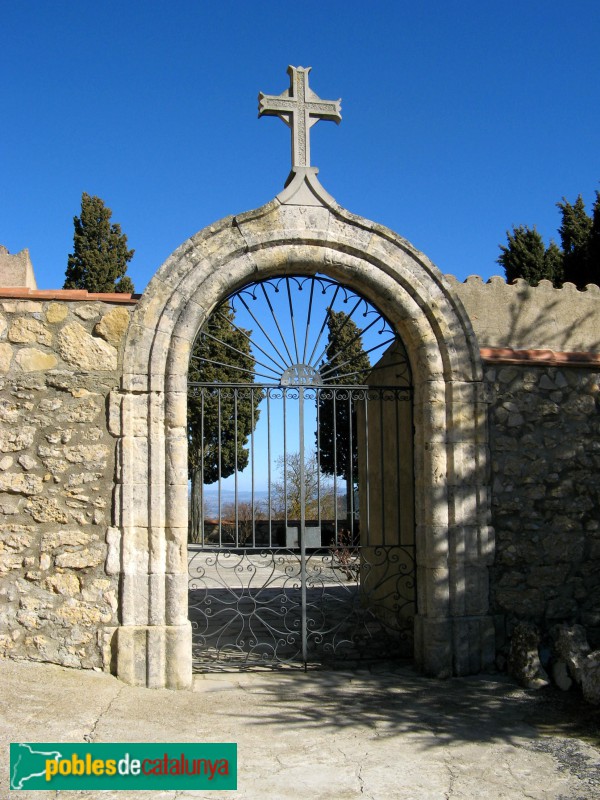 Vilanova de Prades - Porta del cementiri