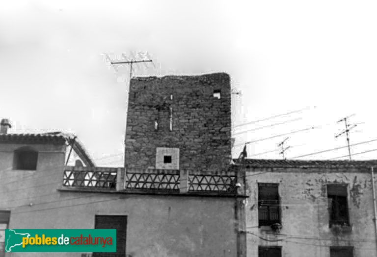 Vandellòs - Torre de Ca la Torre, abans de la restauració