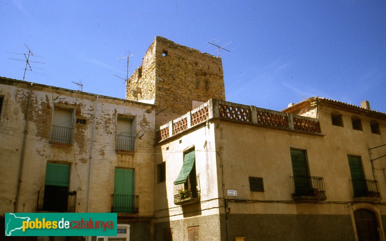 Vandellòs - Torre de Ca la Torre, abans de la restauració