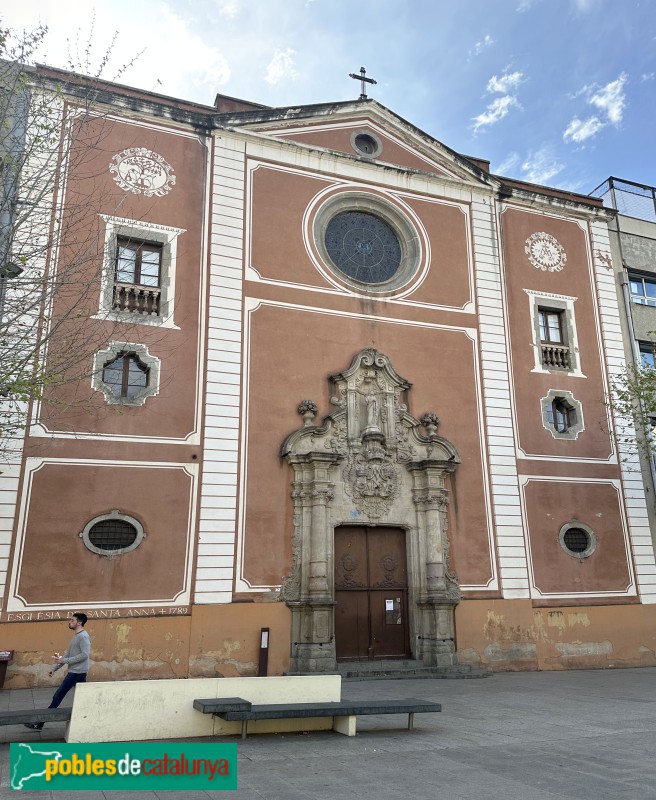 Mataró - Església de Santa Anna (Foto: Albert Esteves, 2025) Mataró - Església de Santa Anna