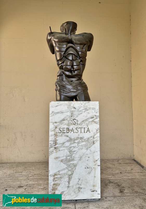Mataró - Monument a Sant Sebastià