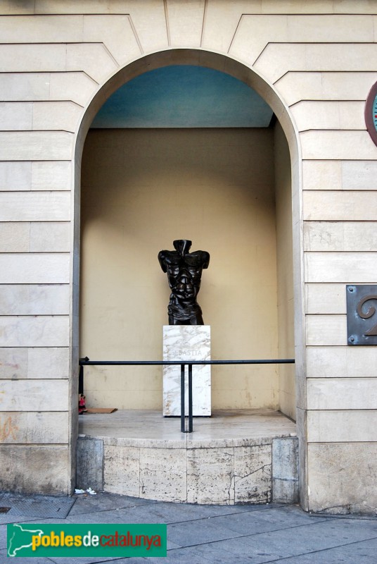 Mataró - Monument a Sant Sebastià