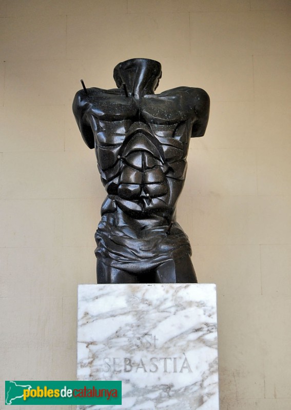 Mataró - Monument a Sant Sebastià