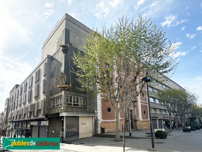 Mataró - Escultura de Sant Josep de Calassanç