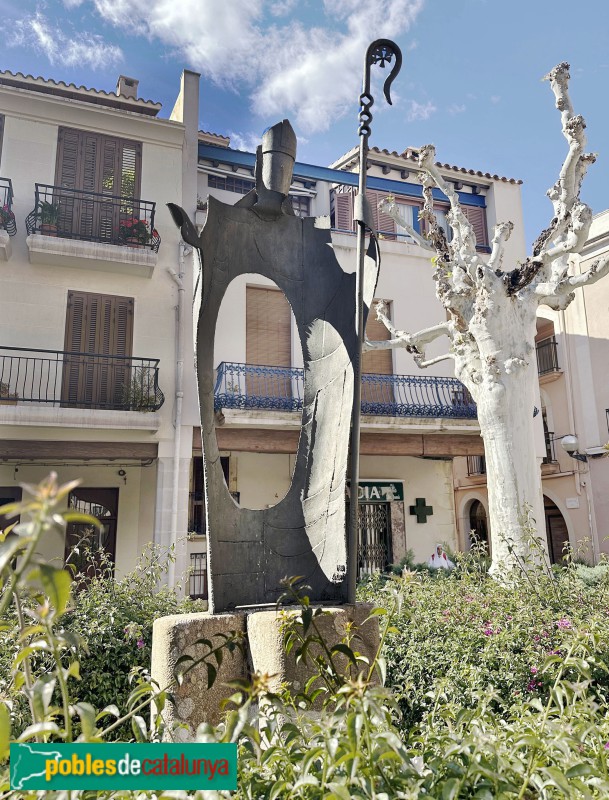 Vila-seca - Escultura <i>Sant Bernat Calvó</i>