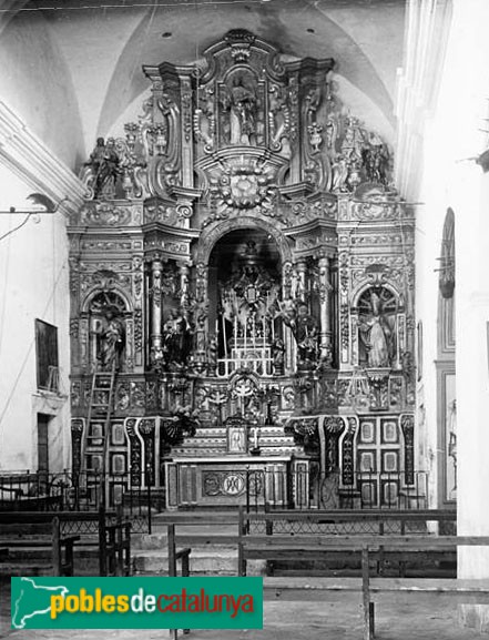 Vila-seca - Ermita de la Pineda. Retaule