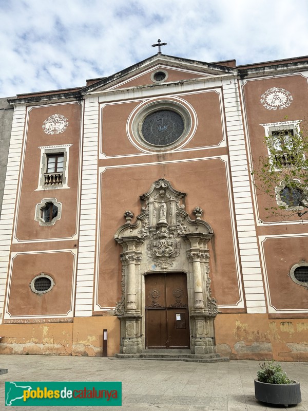 Mataró - Església de Santa Anna (Foto: Albert Esteves, 2025) Mataró - Església de Santa Anna
