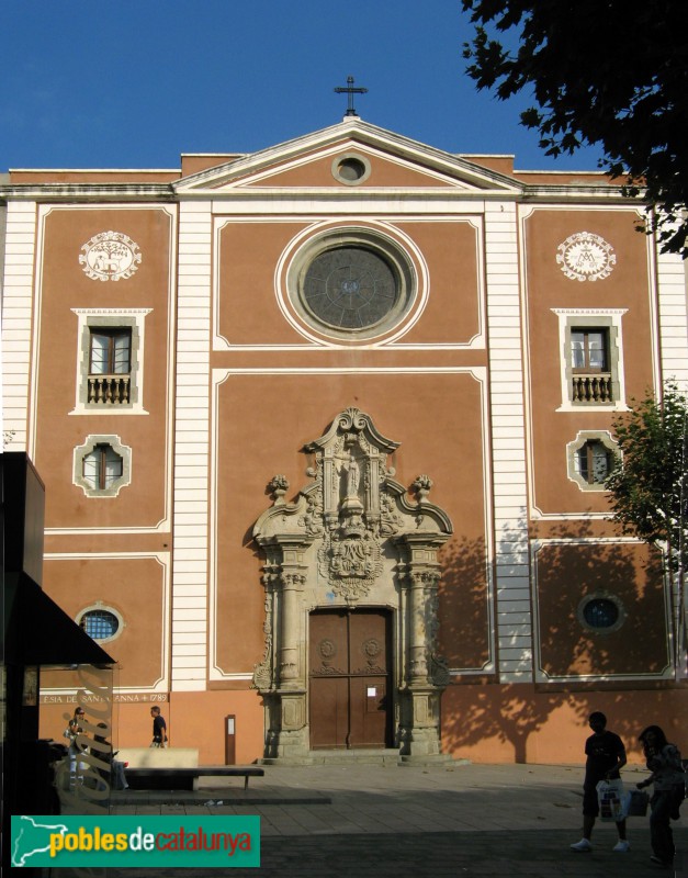 Mataró - Església de Santa Anna (Foto: Albert Esteves, 2007) Mataró - Església de Santa Anna