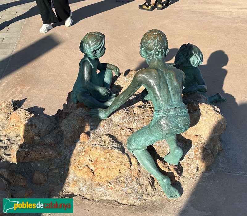 Salou - Conjunt escultòric <i>Jaume I i els nens</i>