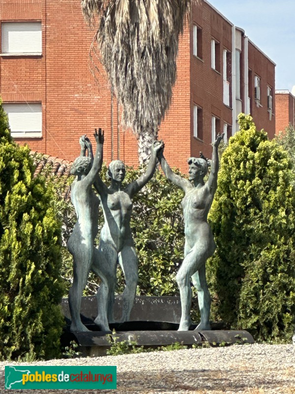 Salou - Escultura <i>La Dansa de les Gràcies</i>