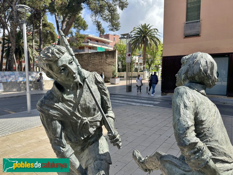 Salou - Escultura <i>Ball de Bastons</i>