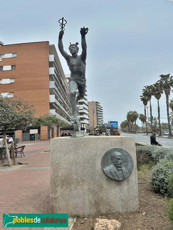 Mataró - Monument a Miquel Biada