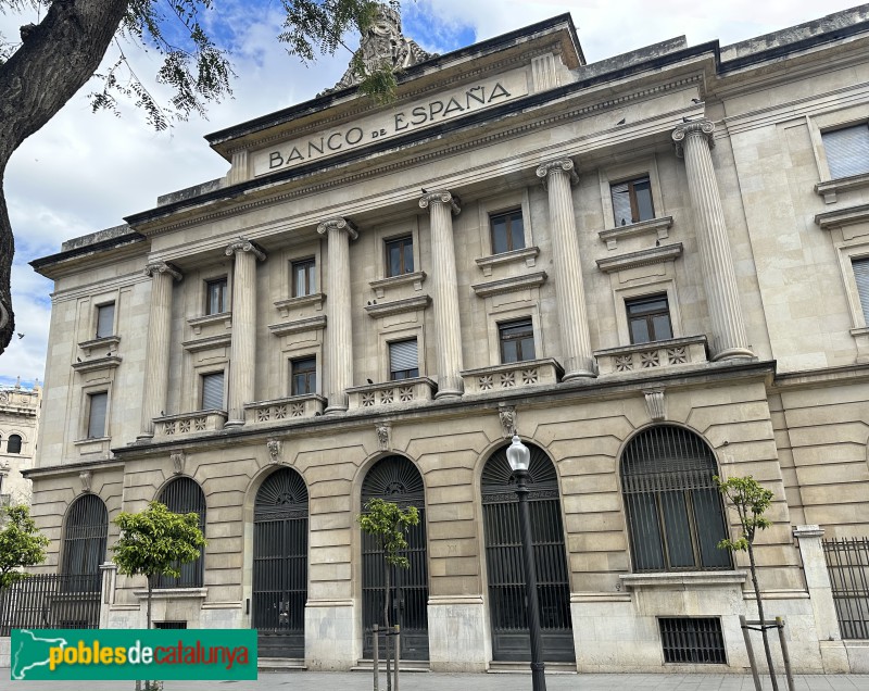 Tarragona - Banc d'Espanya (Foto: Albert Esteves, 2025) Tarragona - Banc d'Espanya