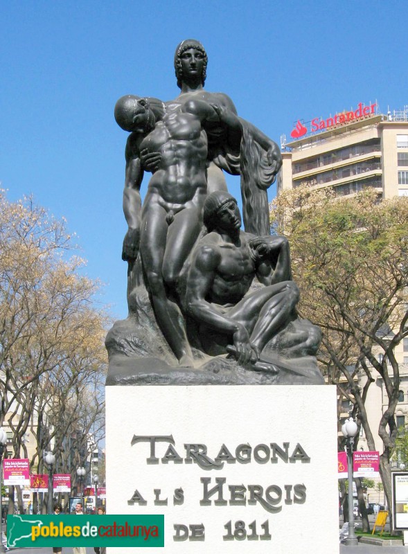 Tarragona - Monument als herois de 1811 (Foto: Albert Esteves, 2008) Tarragona - Monument als herois de 1811