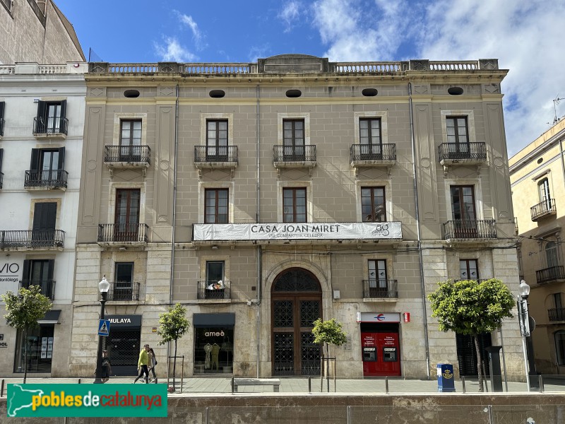 Tarragona - Casa Joan Miret (Foto: Albert Esteves, 2025) Tarragona - Casa Joan Miret