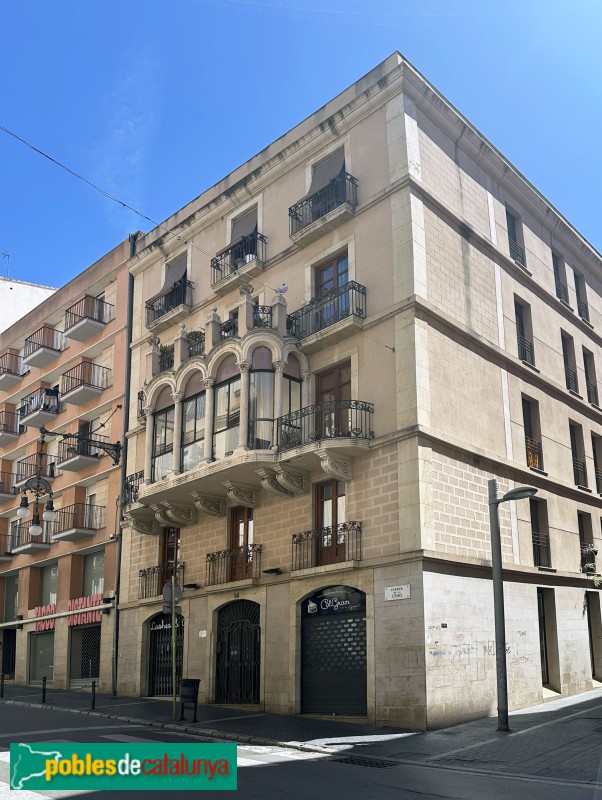 Tarragona - Casa Joan Busquets (Foto: Albert Esteves, 2025) Tarragona - Casa Joan Busquets