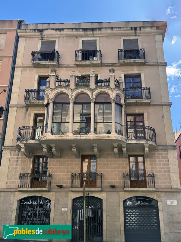 Tarragona - Casa Joan Busquets (2) (Foto: Albert Esteves, 2025) Tarragona - Casa Joan Busquets (2)