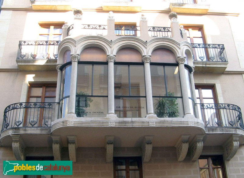 Tarragona - Casa Joan Busquets (Foto: Albert Esteves, 2008) Tarragona - Casa Joan Busquets